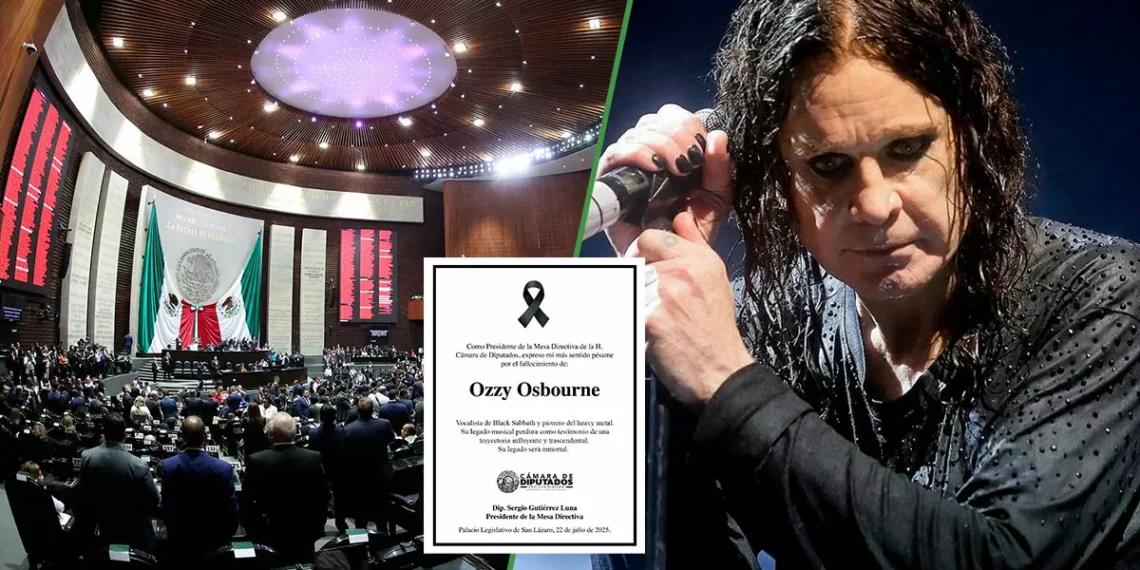 ¡A ti no te sale! legislador manda “condolencias” por fallecimiento de Ozzy Osbourne