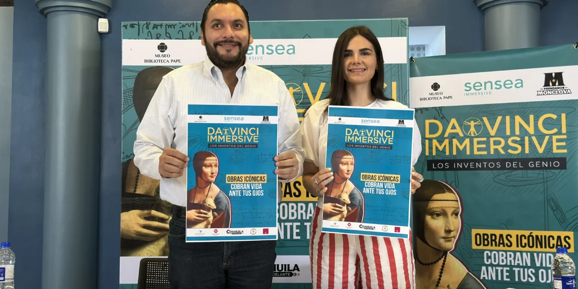 Abren este domingo en local Pape la exposición inmersiva “Da Vinci Experience”