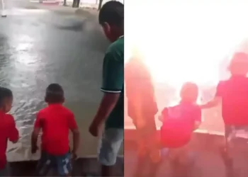 centella cae cerca de niños en Monclova; Protección Civil emite recomendaciones