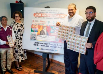 Ramos Arizpe tiene Billete Conmemorativo de la Lotería Nacional