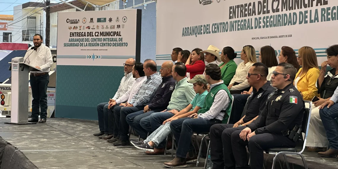 Inauguran el C2 e inicia el Centro de flema de la Región Centro Desierto