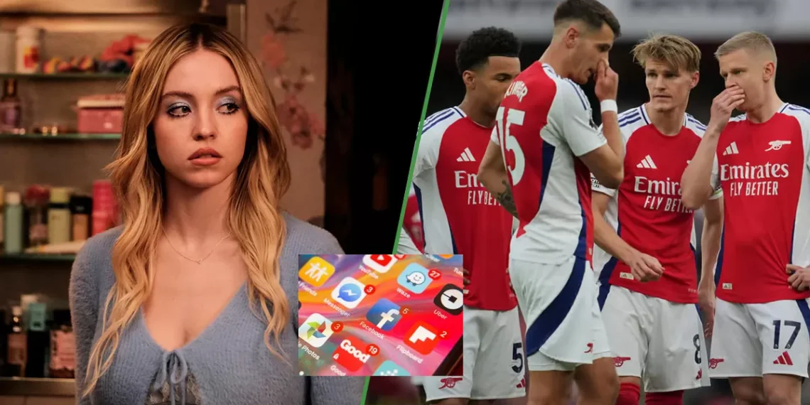 Sydney Sweeney publicó que está soltera y aunque sabrán cómo se alborotaron varios futbolistas