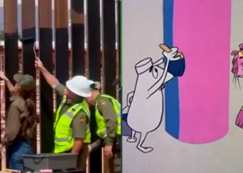 Usted es di*bólico: EU pintará el muro de negro para que sea más difícil de rebasar