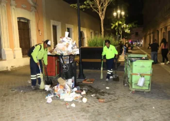 Retiran más de 40 toneladas de basura tras las festividades del ángel Cristo en Saltillo