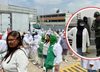 Fuga de dióxido de carbono en planta de Tlalnepantla, deja 14 hospitalizados