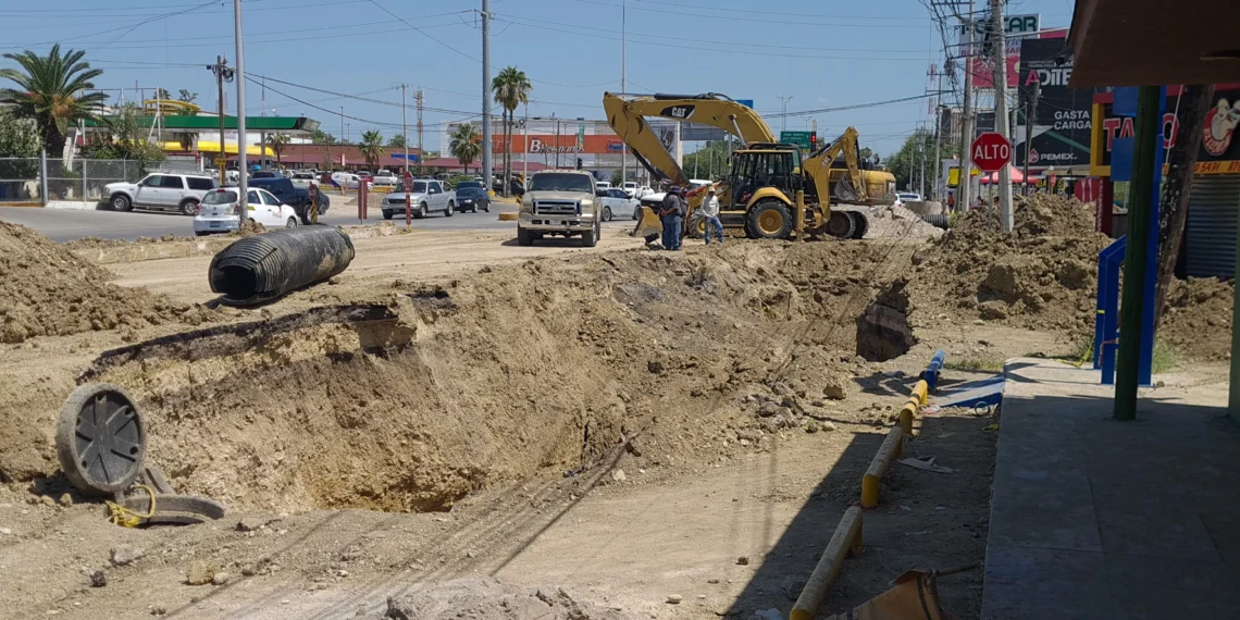 Colapsa vertedero recién reparado por SIMAS; municipio retomará la obra en Piedras Negras