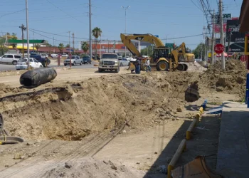 Colapsa vertedero recién reparado por SIMAS; municipio retomará la obra en Piedras Negras