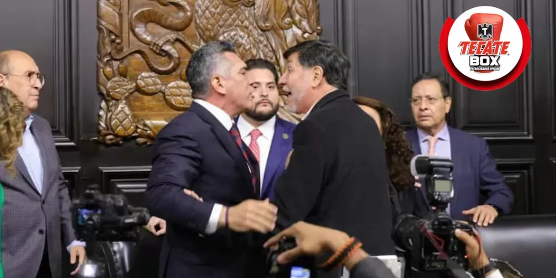 Senadores piden ayuda de Tecate tras la m*driza entre Noroña y Alito