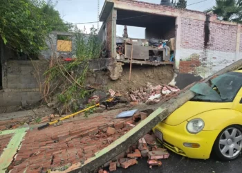 Fuertes lluvias dejan afectaciones en Saltillo