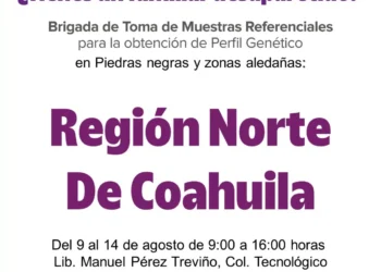 Prepara CRIH regimientos de toma de muestra genética en la región norte de Coahuila