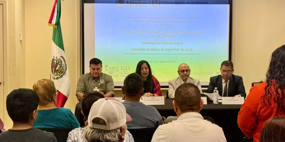 IMSS Coahuila promueve incorporación al seguro para trabajadores en el extranjero