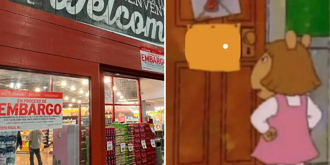 Ese letrero no me va a estancar: súper sigue vendiendo a pesar de tener sellos de clausura