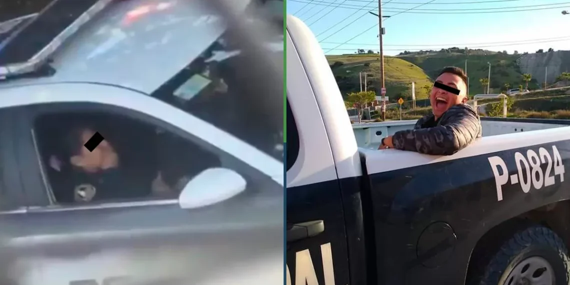 Detenidos preguntan por qué el asiento de las patrullas está tan resbaloso