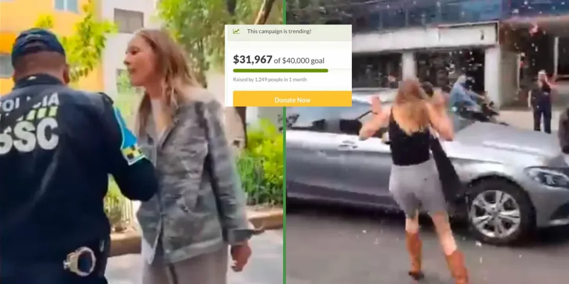 Para que le dejen el 10% … Abren GoFundMe para ayudar a Lady R4c1st4 a respaldar los 100 mil pesos que debe de multa