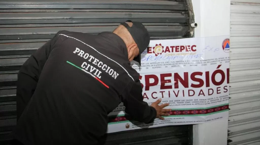 Suspenden en Ecatepec 5 “chelerías” que operaban de manera irregular
