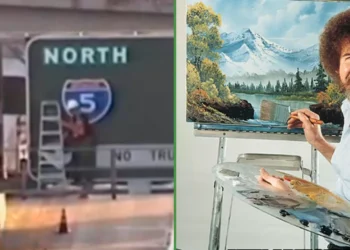 Casual que un letrero en la piso hace que te pierdas… y lo terminas “arreglando” tú mismo