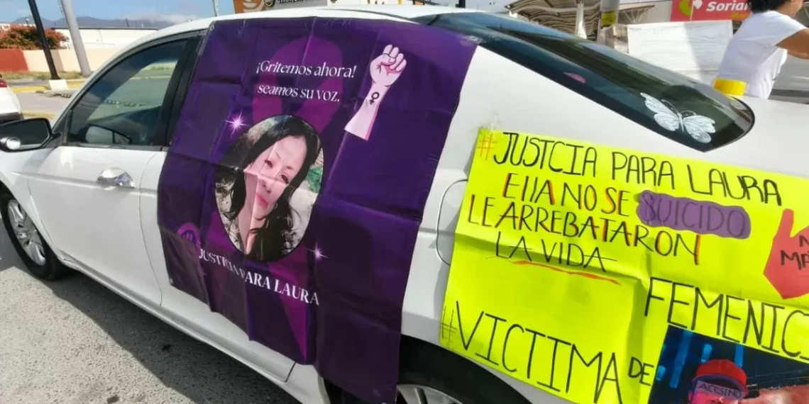Piden justicia por feminicidio de Laura Judith en Saltillo