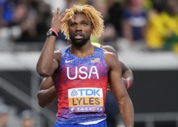 El show de Lyles, siempre la misma historia: gana el 200