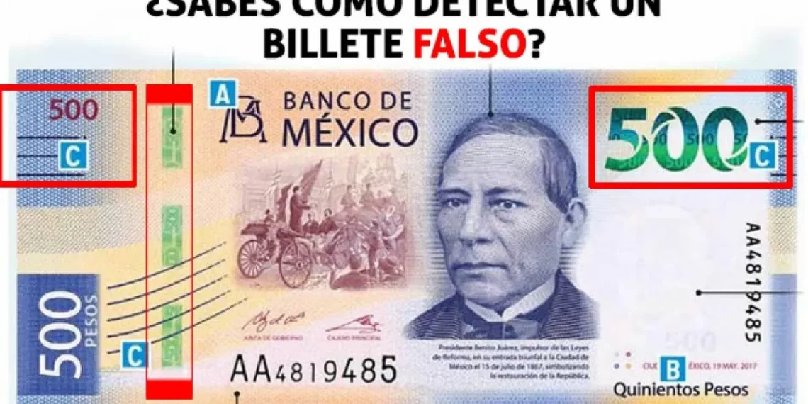 ¿Circulan billetes falsos en Monclova? Aprende a detectarlos