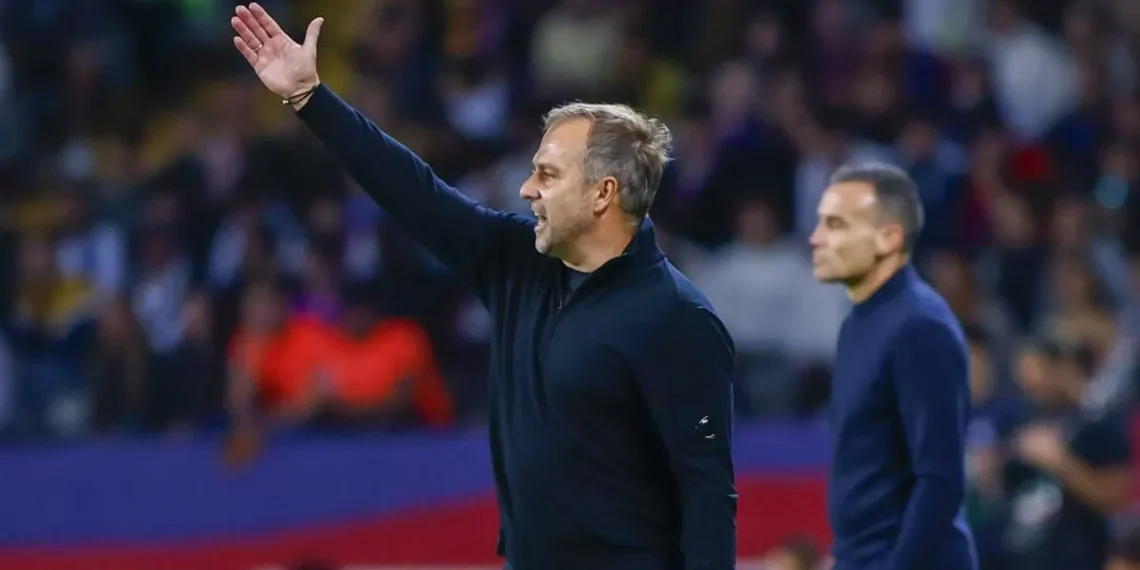 Flick: “Pedri y De Jong saben organizarlo todo”