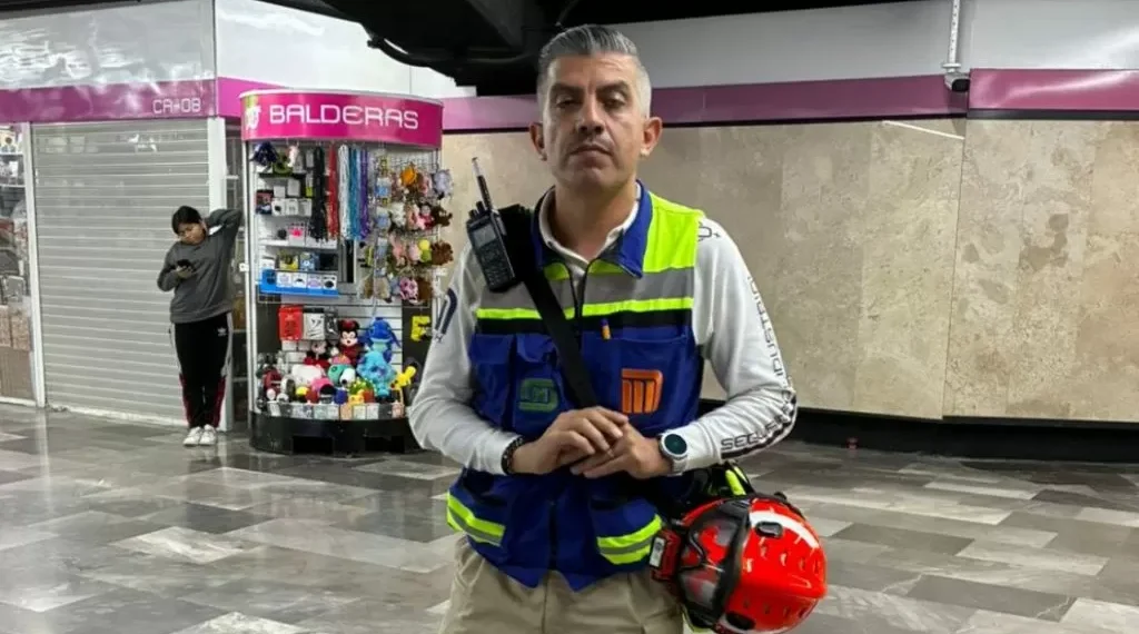 Dedica Constantino su vida a la seguridad del Metro