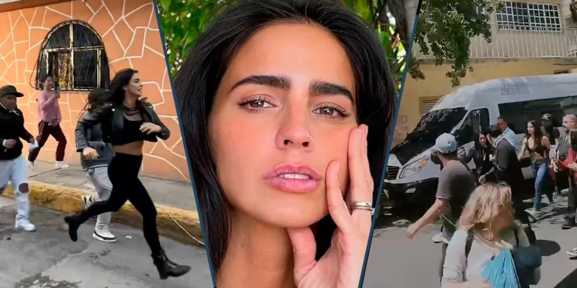 Bárbara de Regil aunque explicó —según ella— por qué corrió el otro día que estuvo en Tlalnepantla