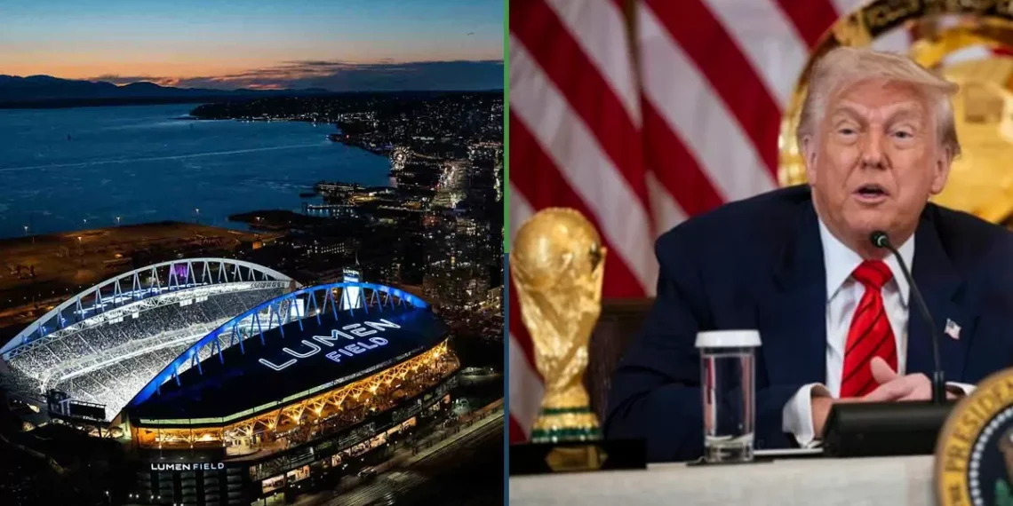 Que los eche pa’ acá: Trump amenaza con quitar partidos del universal a ciudades demócratas