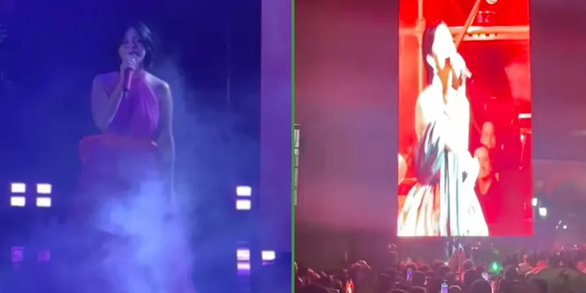 Sí fue “grito”: ciudadanos echaron vivas a Cazzu en el hecho donde estuvo Ángela