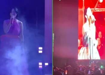 Sí fue “grito”: ciudadanos echaron vivas a Cazzu en el hecho donde estuvo Ángela