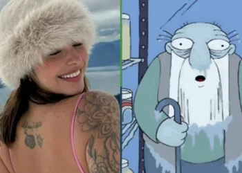 Pináculo de la evolución: influencer se toma fotos en bikini en la albicie y termina con neumonía