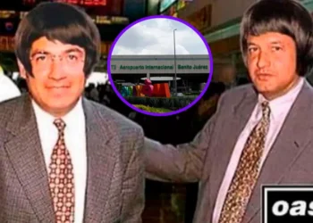 Llegan los hermanos Gallagher a la Terminal 1 del AICM