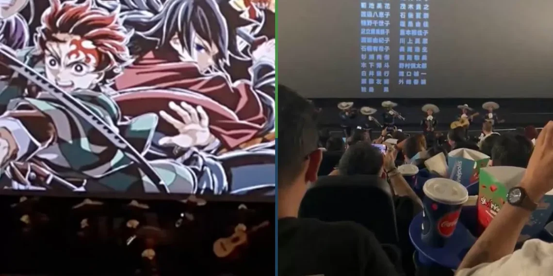 Mariachi centro y perdido: Llegan al cine tocando la de Toy Story pero en función de Demon Slayer