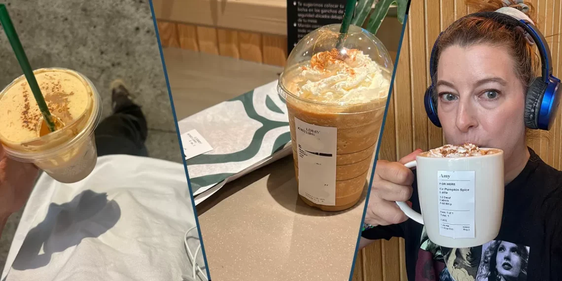 paso del Spice Pumpkin provoca aumento desforado de selfies en las redes sociales