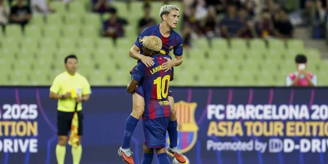 Gavi estará entre 4 y 5 meses de baja tras su artroscopia