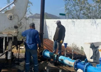 Continúan reparaciones en pozo de agua de Ramos Arizpe