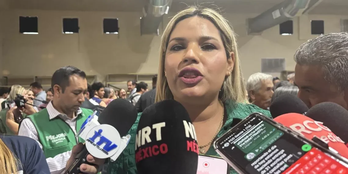 Alcaldesa de Castaños entrega obras, escrituras y refuerza seguridad con apoyo gubernamental