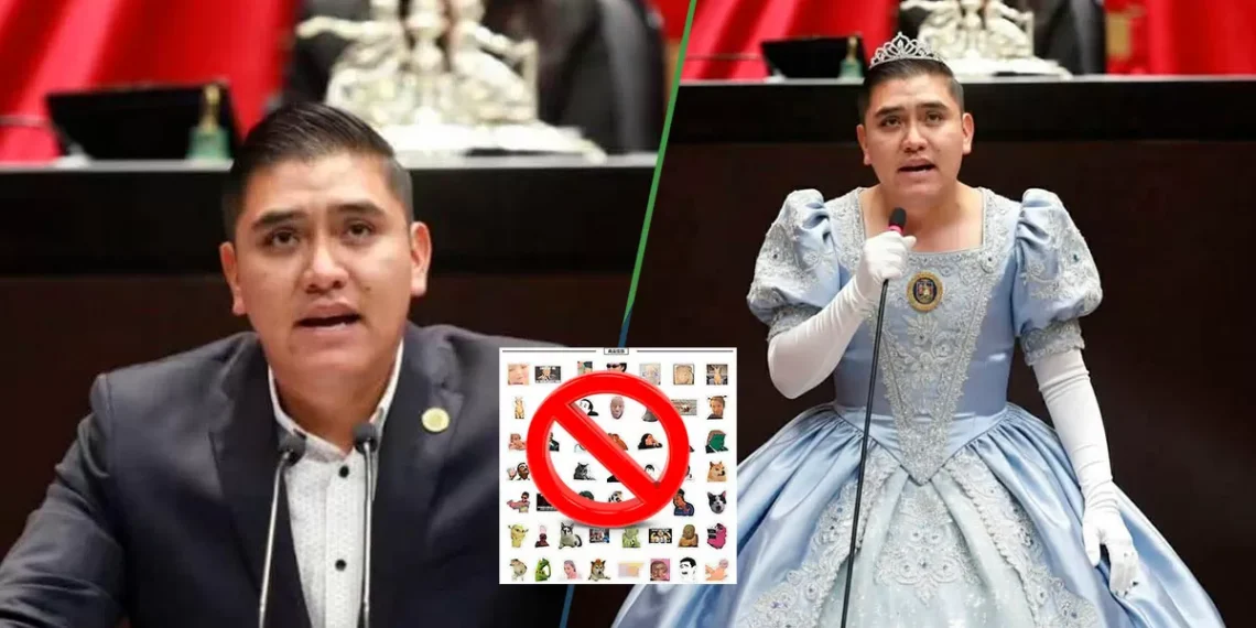 Diputado quiso impulsar ley para rehusar los stickers, y pues ya se arrepintió