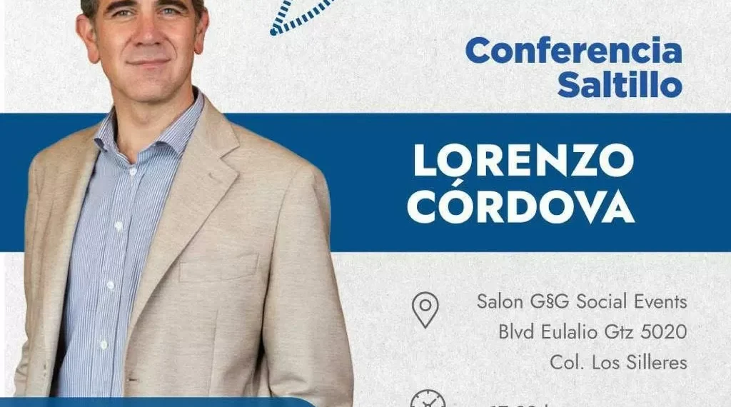 Lorenzo Córdova impartirá conferencia en Saltillo