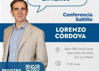 Lorenzo Córdova impartirá conferencia en Saltillo