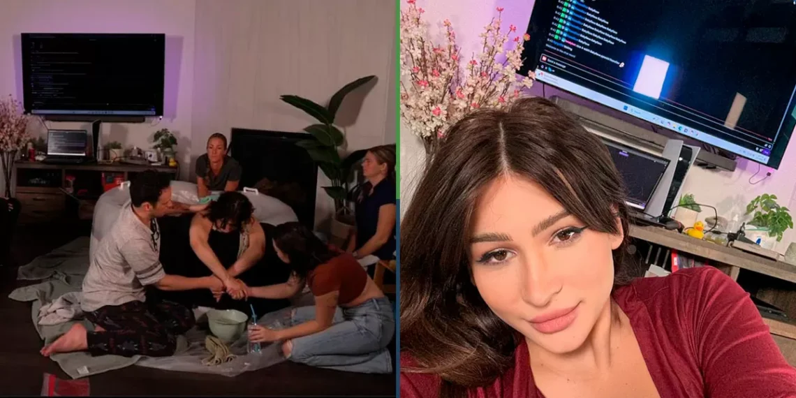 Streamer transmitió el nacimiento de su hijo en vivo y ahora le están ofreciendo caudal por elegir el nombre