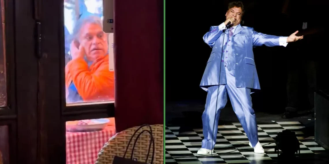 “Lo que se ve no se pregunta”, contesta aferrado parecido a Juan Gabriel cuando lo cuestionan