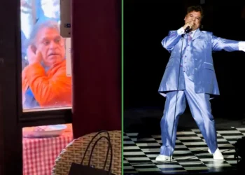 “Lo que se ve no se pregunta”, contesta aferrado parecido a Juan Gabriel cuando lo cuestionan