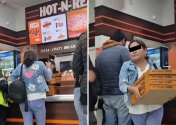 Ha nacido informe Lady: mujer gritoneó a empleada de pizzería “porque su pizza estaba fría”