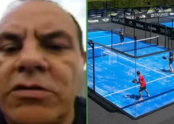 ¡Penal para el América! Cuauhtémoc plateado estaba jugando pádel en plena votación de la Cámara de Diputados