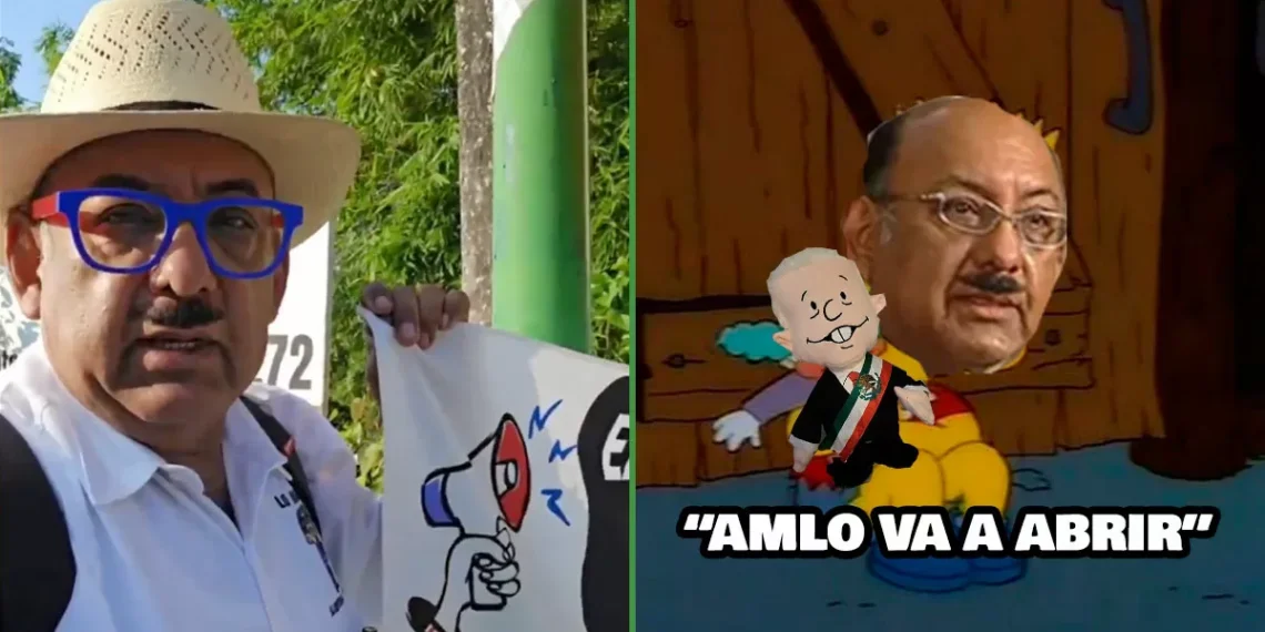 Reportan que Lord Molécula sigue afuera del rancho de AMLO esperando afluencia