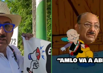 Reportan que Lord Molécula sigue afuera del rancho de AMLO esperando afluencia