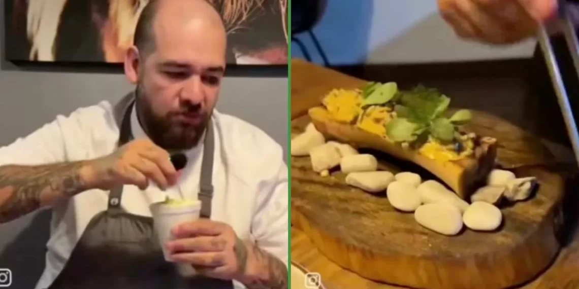 bar que vende esquites a $230 asegura que los vasitos de a $30 “huelen feo”