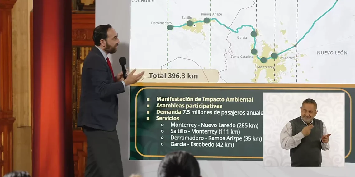 Tren de pasajeros Saltillo-Nuevo Laredo avanza en licitaciones | Detalles