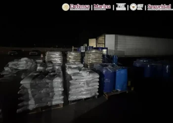 En roto de Durango, federales aseguran más de 13 toneladas de precursores químicos