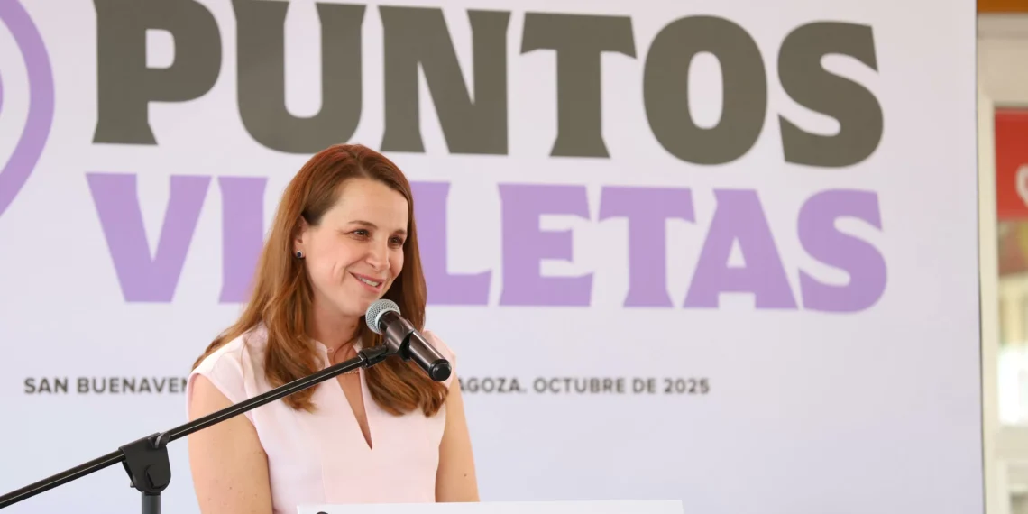 Inauguran 211 Puntos Violeta en Región Centro